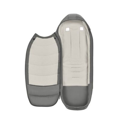 Cybex Platinum Footmuff Mirage Grey - Dark Grey Cybex Platinum Footmuff Mirage Grey - Dark Grey
