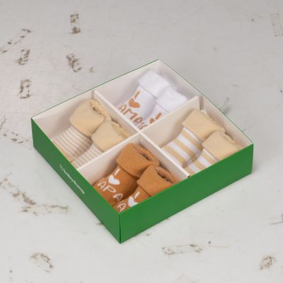 BD Collection Sokjes 4-Pack Multi Sand