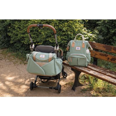 Béaba Wellington Verzorgingstas - Sage Green Béaba Wellington Verzorgingstas - Sage Green