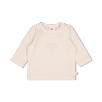Feetje longsleeve the magic is in you offwhite roze