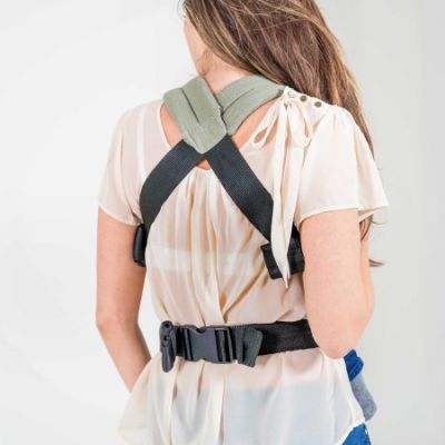 ByKay Click Carrier Classic Draagzak - Linnen - Hunter Green