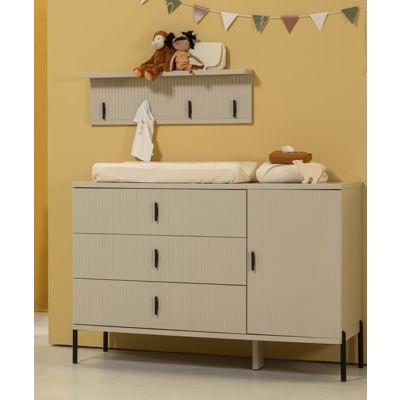 TWF Commode XL 3 Laden 1 Deur Waves Clay