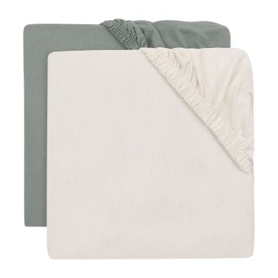 Drap-housse Jollein - Jersey - 2 pièces