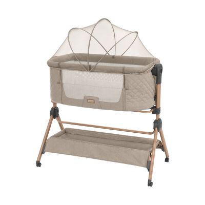 Kikkaboo 2-In-1 Sidesleeper + Kinderstoel Sleat Me Beige Kikkaboo 2-In-1 Sidesleeper + Kinderstoel Sleat Me Beige