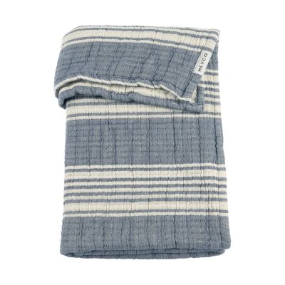 Meyco Ledikantdeken - Hydrofiel Jacquard Stripe