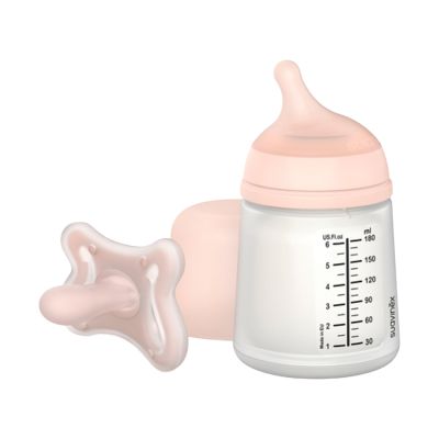 Suavinex Zero Zero Newborn Set - Biberon 180ml + Sucette -2/2Mois
