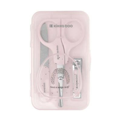 Kikkaboo Hedge-Hugs Manicure Set - Roze