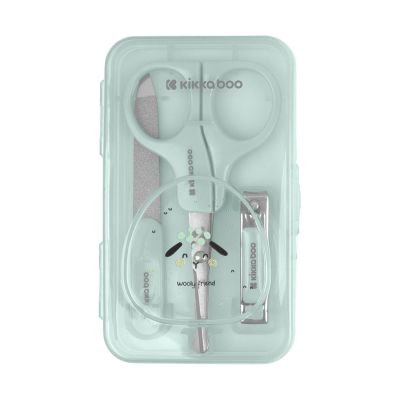 Kit de manucure Kikkaboo Sleepy Sheep - Menthe