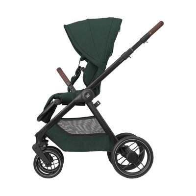 Maxi-Cosi Oxford+ 4-in-1 Kinderwagen Met Coral Slide Pro Autostoel - Twillic Green/Onyx Black