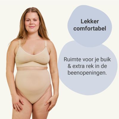 Carriwell Zwangerschapsslip met Support - Mt. S - Honey Carriwell Zwangerschapsslip met Support - Mt. S - Honey