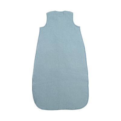 Meyco Slaapzak Gevoerd Pre-Washed - 60 cm - Hydrofiel - Jeans Blue Meyco Slaapzak Gevoerd Pre-Washed - 60 cm - Hydrofiel - Jeans Blue
