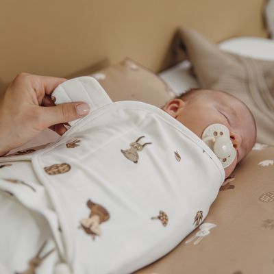 Meyco Doudou - 2 pièces - 0-3 mois - Animaux de la forêt Sable Meyco Doudou - 2 pièces - 0-3 mois - Animaux de la forêt Sable