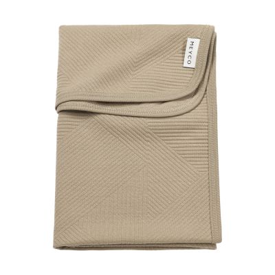 Meyco Pure Couverture tricotée - 100 x 150 cm - Jacquard