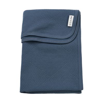 Meyco Pure Couverture tricotée - 100 x 150 cm - Jacquard