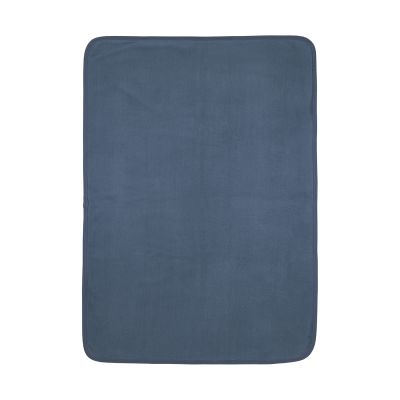 Meyco Gebreide Jacquard Flannel Deken – 75x100 cm – Pure Indigo