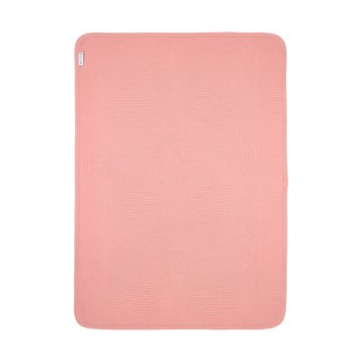 Meyco Gebreide Jacquard Flannel Deken – 100x150 cm – Pure Rose