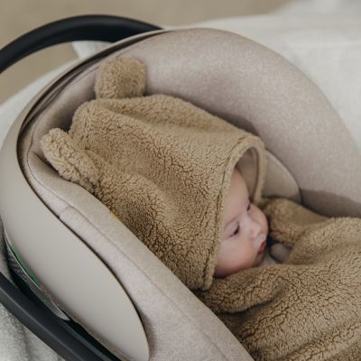 Meyco Bear Wikkeldeken - Teddy - Warm Brown Meyco Bear Wikkeldeken - Teddy - Warm Brown