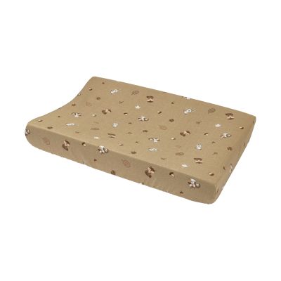 Meyco Aankleedkussenhoes Print - 50 x 70 cm - Jersey - Forest Animals Sand Meyco Aankleedkussenhoes Print - 50 x 70 cm - Jersey - Forest Animals Sand