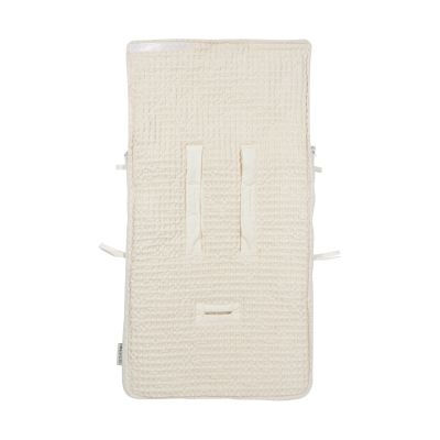 Meyco Baby Voetenzak Wafel Teddy Nature 40 x 82 cm Meyco Baby Voetenzak Wafel Teddy Nature 40 x 82 cm