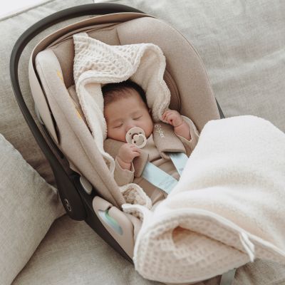 Meyco Baby Voetenzak Wafel Teddy Nature 40 x 82 cm Meyco Baby Voetenzak Wafel Teddy Nature 40 x 82 cm