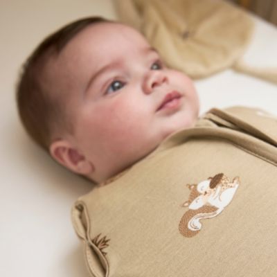Meyco Baby Forest Animals Cocoon inbakerslaapzak - Sand - 4-8 Mnd Meyco Baby Forest Animals Cocoon inbakerslaapzak - Sand - 4-8 Mnd
