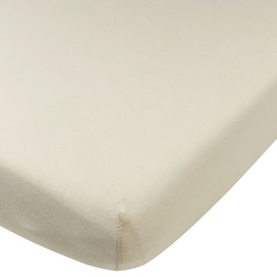 Meyco Baby Uni Hoeslaken Ledikant - 60 x 120 cm - Jersey - Soft Sand Meyco Baby Uni Hoeslaken Ledikant - 60 x 120 cm - Jersey - Soft Sand
