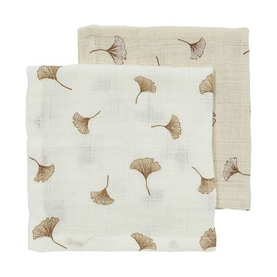 Meyco Lingettes buccales pour bébé - 30x30 cm - 2 pièces