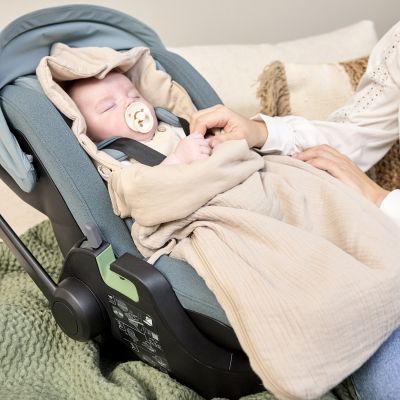 Meyco Baby Uni Voetenzak - 40 x 82 cm - Pre-Washed tetra - Sand Meyco Baby Uni Voetenzak - 40 x 82 cm - Pre-Washed tetra - Sand