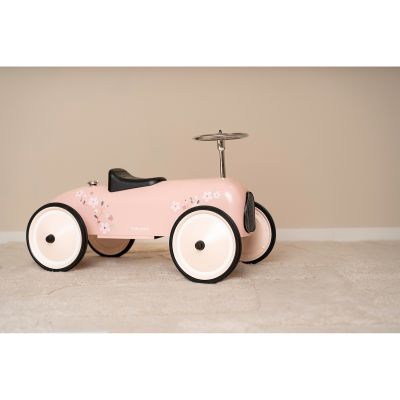 Little Dutch Retro Loopauto - Roze