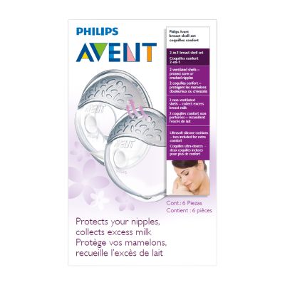 Philips/Avent Borstschelpen (2 stuks) - SCF157/02 Philips/Avent Borstschelpen (2 stuks) - SCF157/02