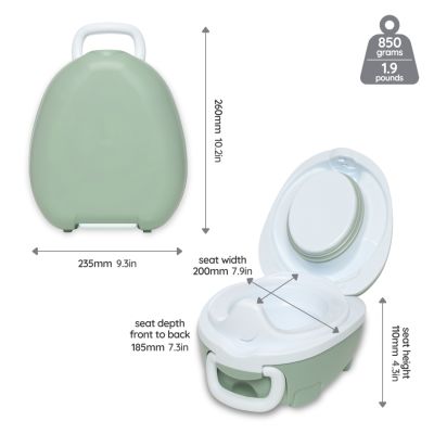 My Carry Potty - Pastel Groen My Carry Potty - Pastel Groen