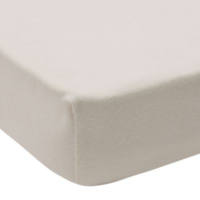 Jollein Hoeslaken Jersey 40/50x80/90cm - Oatmeal