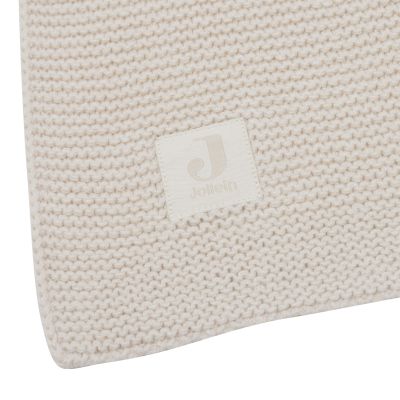 Jollein Deken Wieg - Basic Knit - 75 x 100 cm - Oatmeal