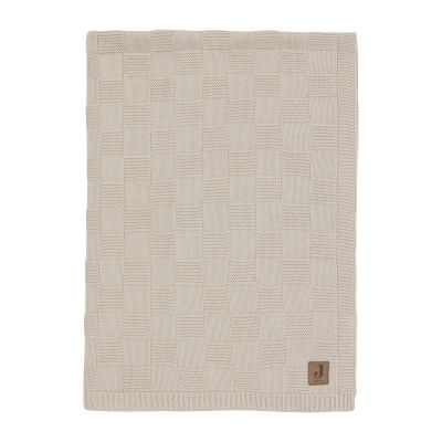 Jollein Deken Ledikant - Box Knit - 100 x 150 cm - Warm Sand Jollein Deken Ledikant - Box Knit - 100 x 150 cm - Warm Sand