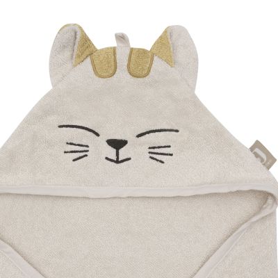 Jollein Badcape Dier - Badstof - 75x75 cm - Charlie