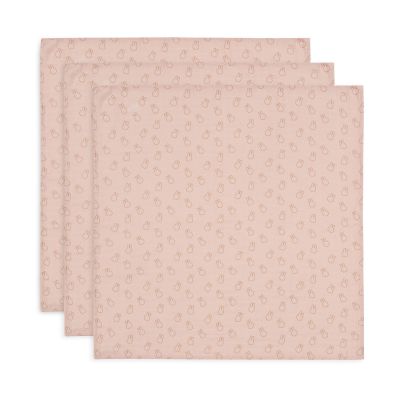 Jollein Miffy Silhouettes Small Multidoek - 3 Pack - 70 x 70 cm - Hydrofiel - Sea Green