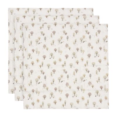 Jollein Tetra Doek Small 70x70 cm 3 Stuks