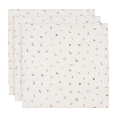 Jollein Tetra Doek Small 70x70 cm 3 Stuks