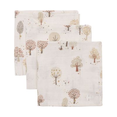 Jollein Hydrofiel Monddoekje - 31x31 cm - 3 Stuks