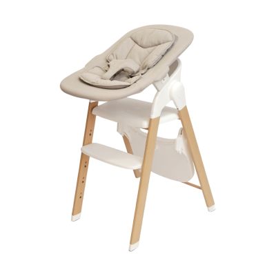 Bo jungle Grow With Me High Chair - Pure White