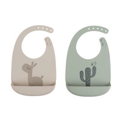 Done By Deer Siliconen Slabbetje - 2 Stuks
