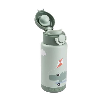 Done by Deer Thermo Fles - Playground - Groen - 340 ml Done by Deer Thermo Fles - Playground - Groen - 340 ml