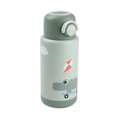 Done by Deer Thermo Bottle - Playground - Green - 340 ml