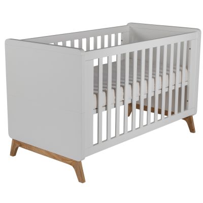 Europe Baby Iglo Ledikant 70 x 140 cm Incl. Juniorzijden - Wit