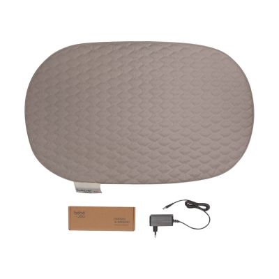 Bebe-Jou Quilted Aankleedkussen Waves - Verwarmd - 74 x 44,5 cm - Chalk Brown Bebe-Jou Quilted Aankleedkussen Waves - Verwarmd - 74 x 44,5 cm - Chalk Brown