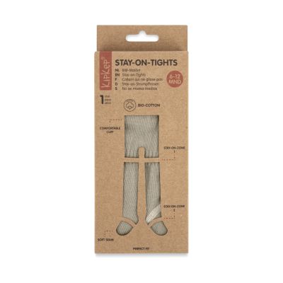 Kipkep Stay-On-Tights - 6-12 Mnd - Cookie (Sand) 