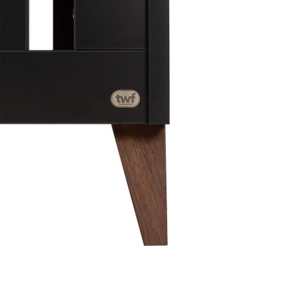 TWF Ledikant 70 x 140 - Commode XL 3 Laden 1 Deur - Hanglegkast XL 3 Deuren 2 Lade Modena Walnoot TWF Ledikant 70 x 140 - Commode XL 3 Laden 1 Deur - Hanglegkast XL 3 Deuren 2 Lade Modena Walnoot