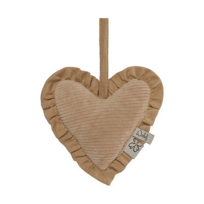 Witlof For Kids Velvet Rib Knuffeldoekje Hart