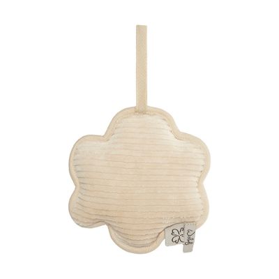 Witlof For Kids Velvet Rib Knuffeldoekje Wolk - Soft Sand