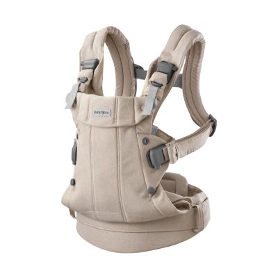 BabyBjörn Harmony Draagzak - Geweven Gemêleerd - Lichtbeige BabyBjörn Harmony Draagzak - Geweven Gemêleerd - Lichtbeige